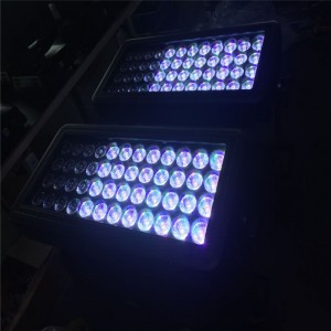 6 efektów 48PCS 12W RGBW LEDs DMX STROBE FLOOD WASH LIGHT WODOODPORNE